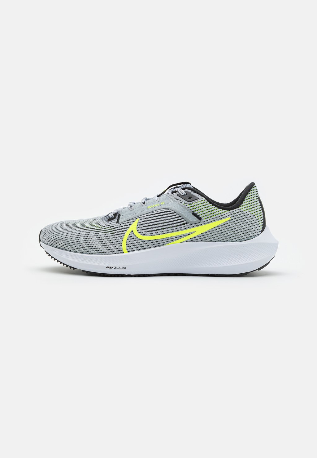 Нейтральные кроссовки Air Zoom Pegasus 40 Nike, цвет wolf grey/volt/black/white