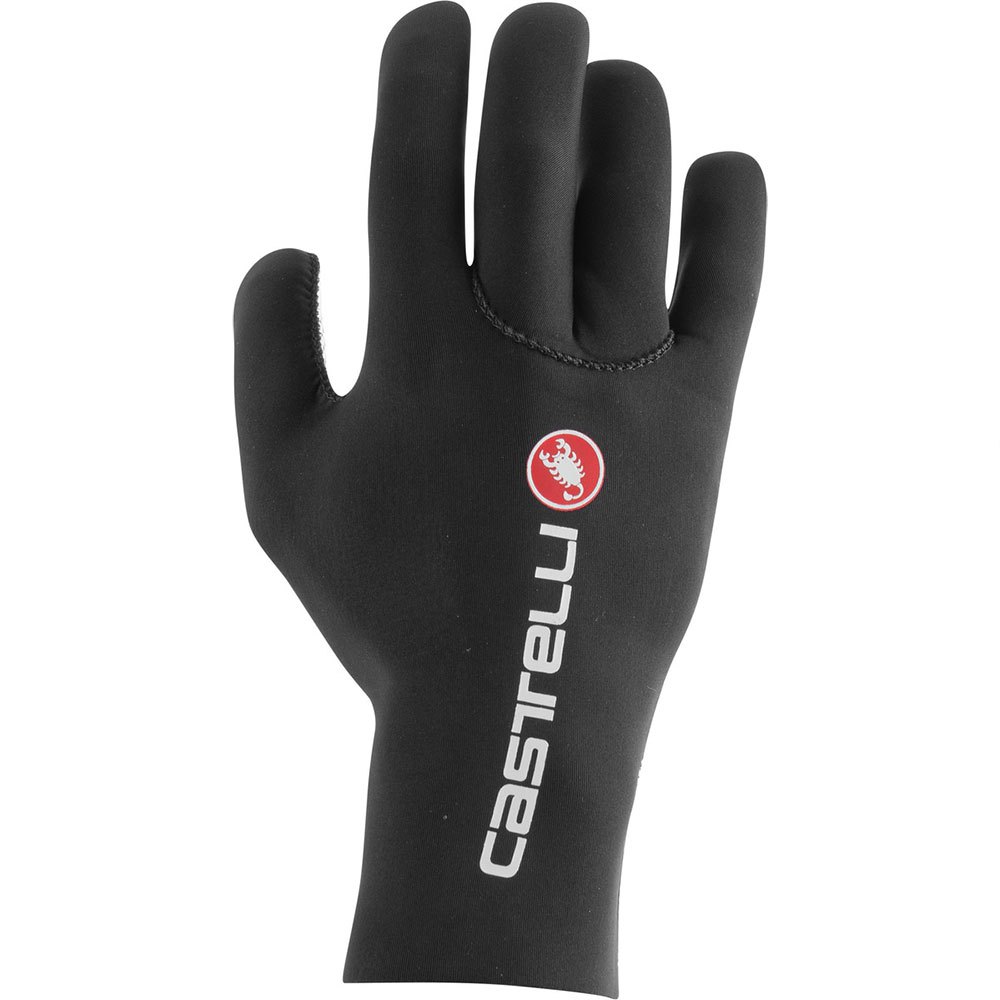 Длинные перчатки Castelli Diluvio, черный