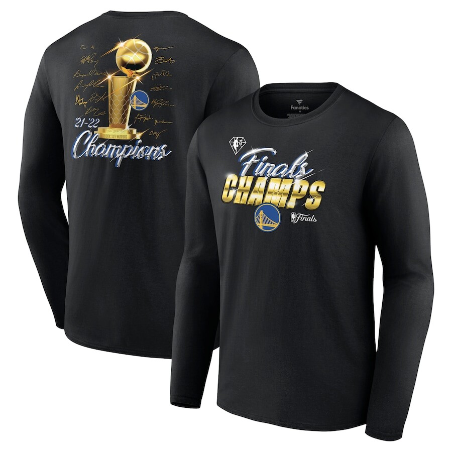 

Футболка с длинным рукавом Fanatics Branded Golden State Warriors, черный