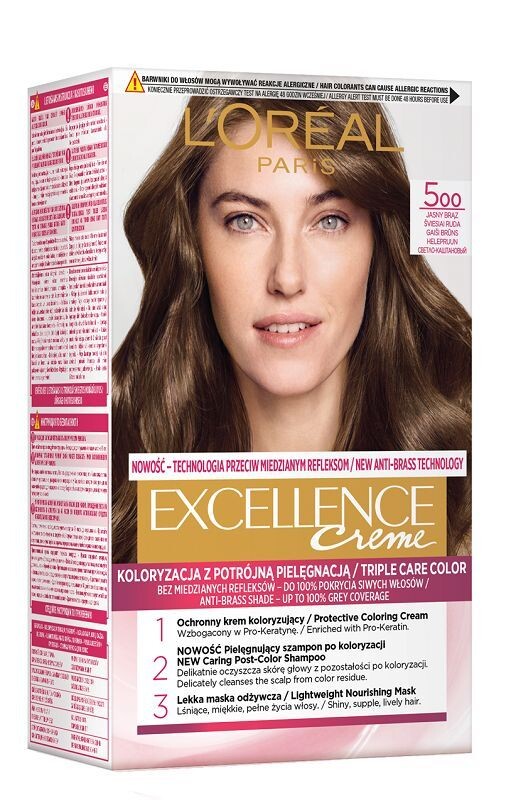 

L’Oréal Excellence 500 краска для волос, 1 шт.