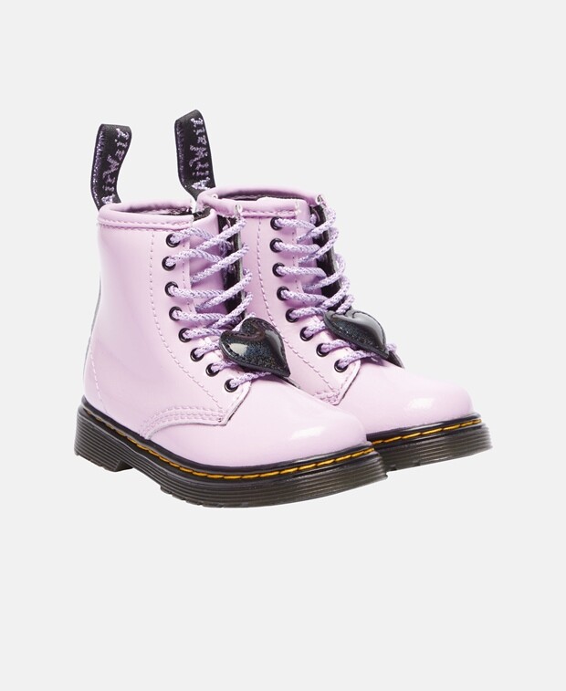 

Ботинки на шнуровке Dr. Martens, сирень