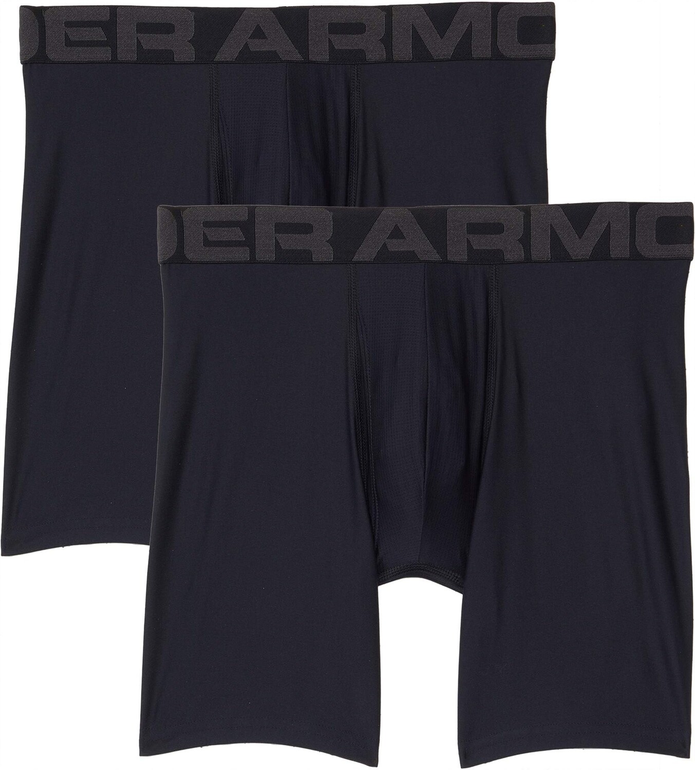 

Трусы Tech 9" Boxerjock 2-Pack Under Armour, цвет Black/Black