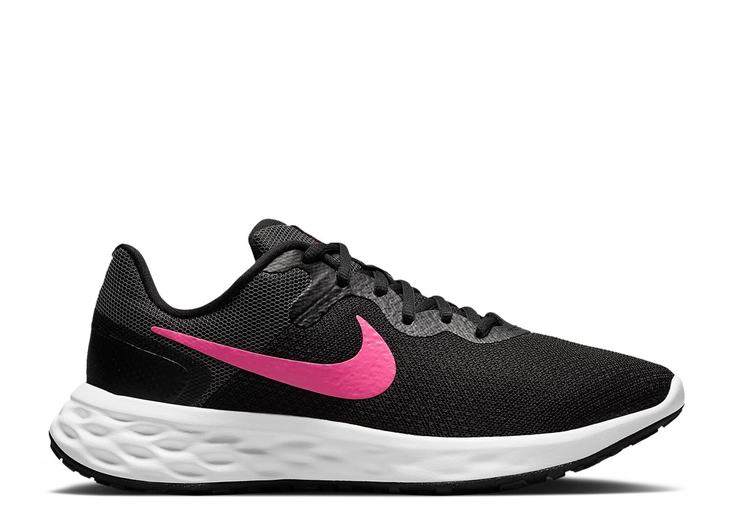 

Кроссовки Nike Wmns Revolution 6 Next Nature 'Black Hyper Pink', черный