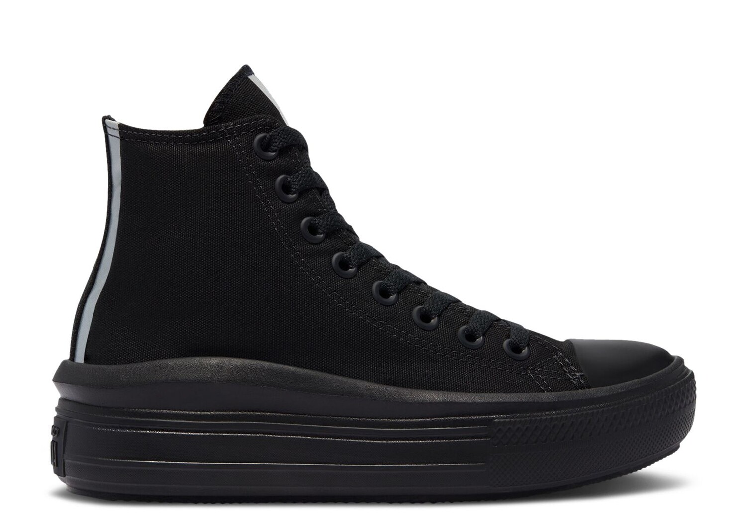 

Кроссовки Converse Wmns Chuck Taylor All Star Move High 'Black Metallic', черный