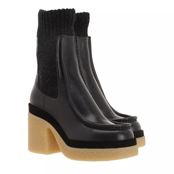 

Сапоги jamie booties leather Chloé, черный