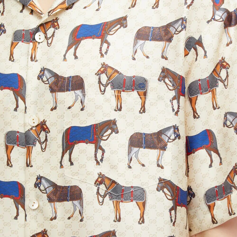 

Gucci Рубашка для отдыха Horse Parade