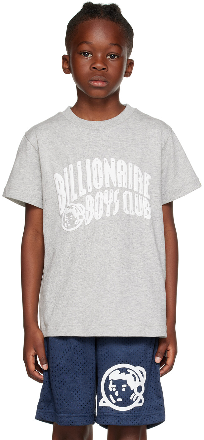

Детская серая футболка с принтом Billionaire Boys Club, Серый
