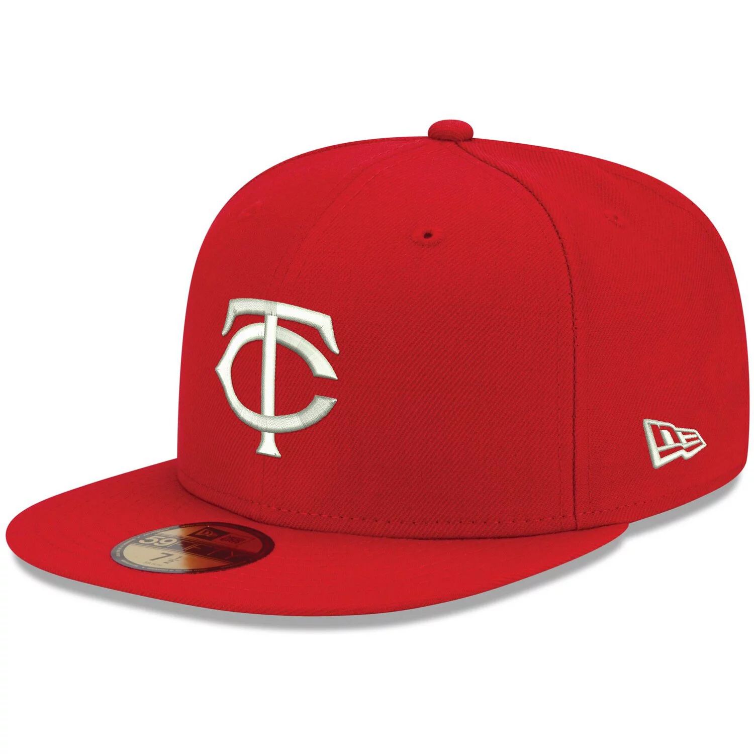 

Мужская приталенная шляпа New Era Red Minnesota Twins Logo белая 59FIFTY