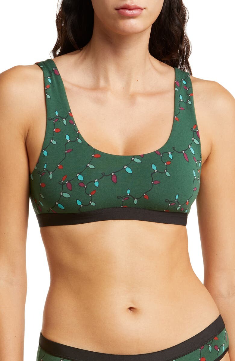 

Бралетт с принтом MEUNDIES