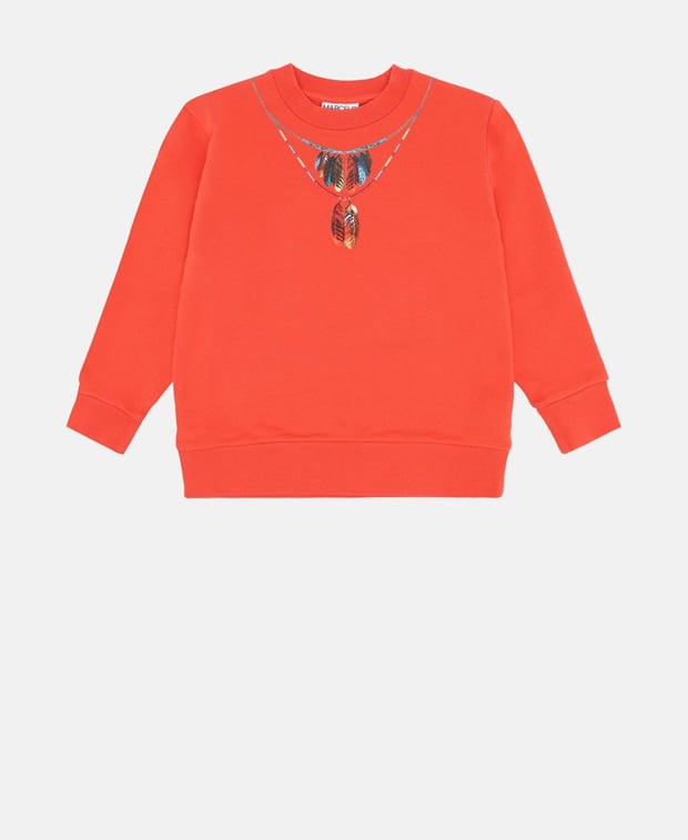 

Толстовка Marcelo Burlon County Of Milan, цвет Pumpkin Orange