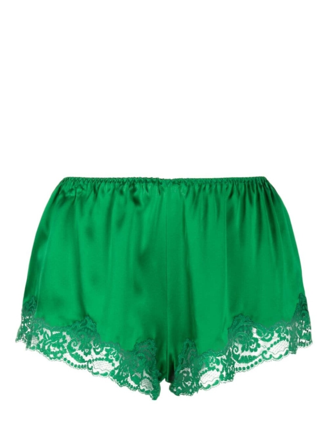 

Gilda & Pearl шелковые шорты Emeralds In My Boudoir, зеленый