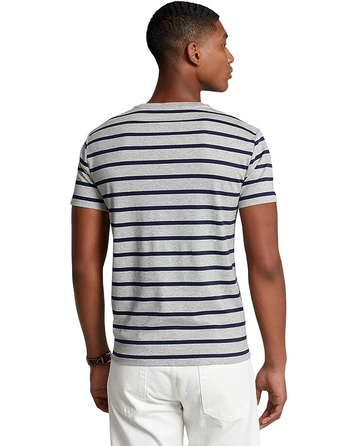 

Футболка Polo Ralph Lauren Classic Fit Soft Cotton Crew Neck T-Shirt, серый