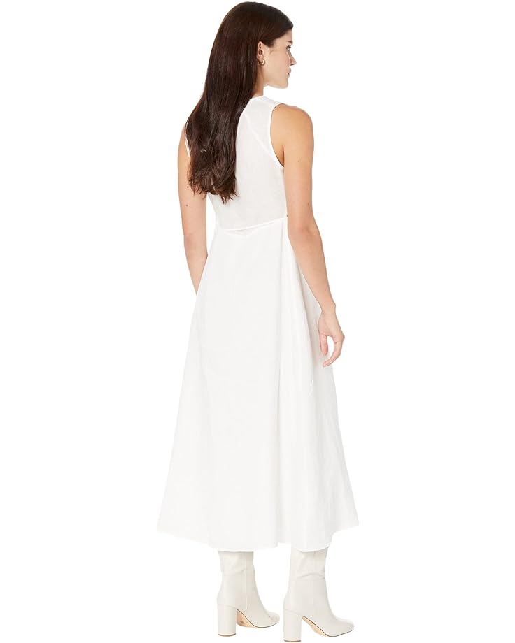 Платье MANGO Silve Dress, белый