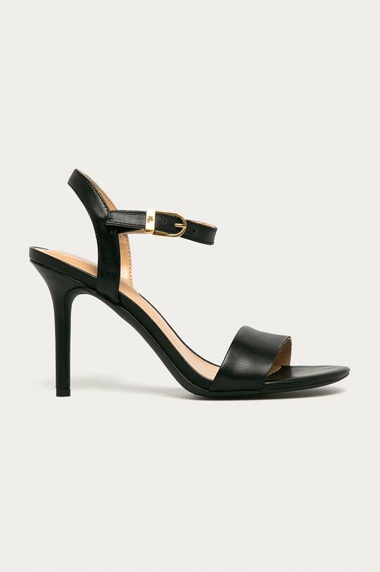 

Кожаные босоножки Gwen Lauren Ralph Lauren, черный
