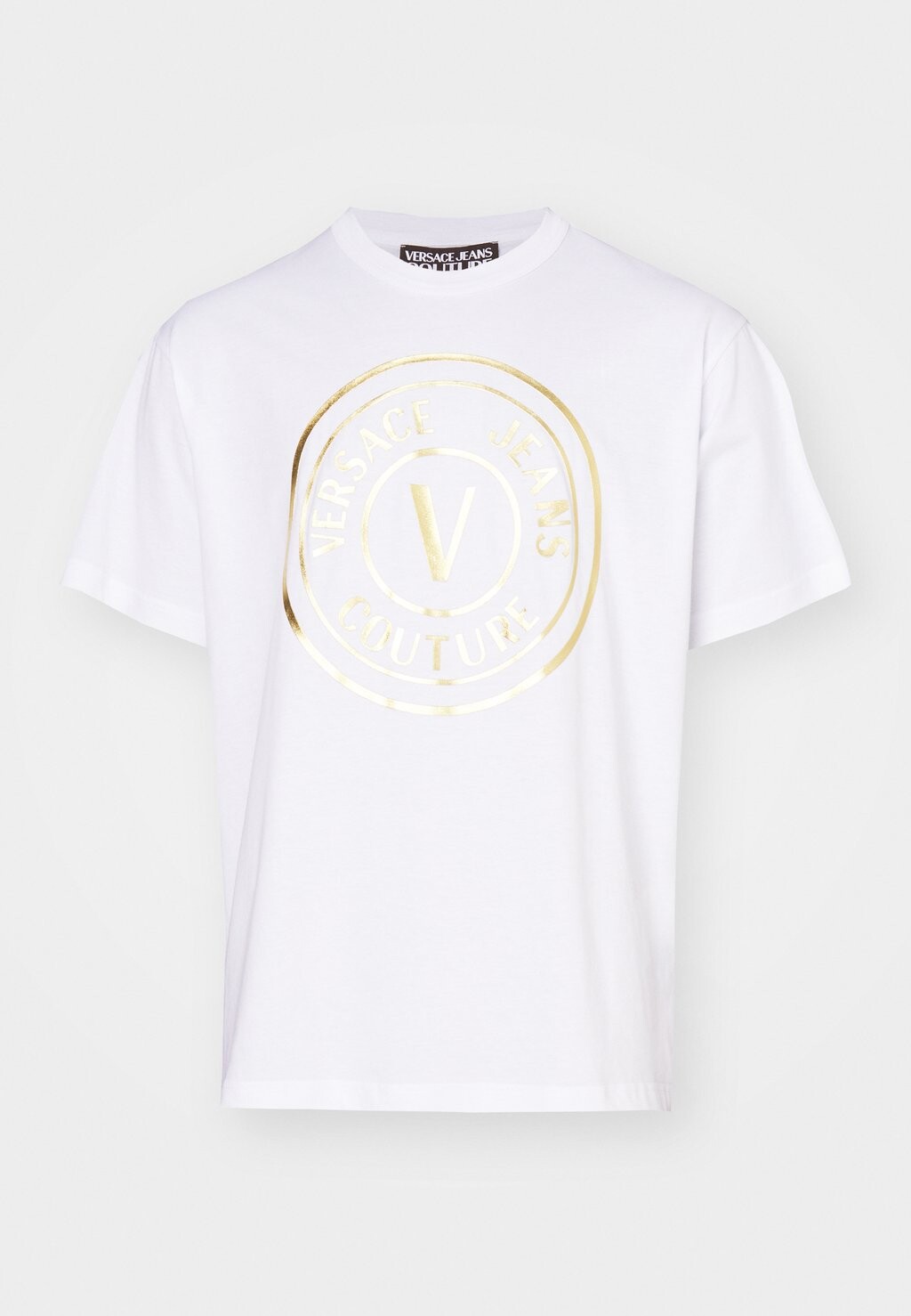 

Футболка с принтом Versace, белый