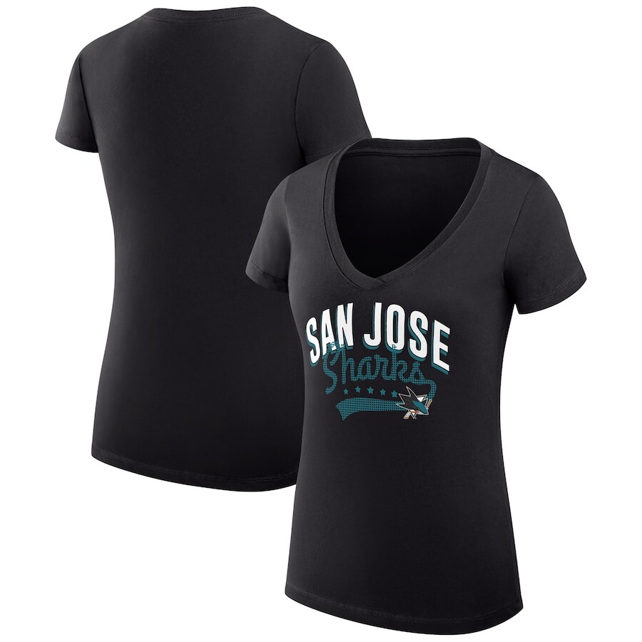 

Футболка с коротким рукавом G-III 4Her by Carl Banks San Jose Sharks, черный