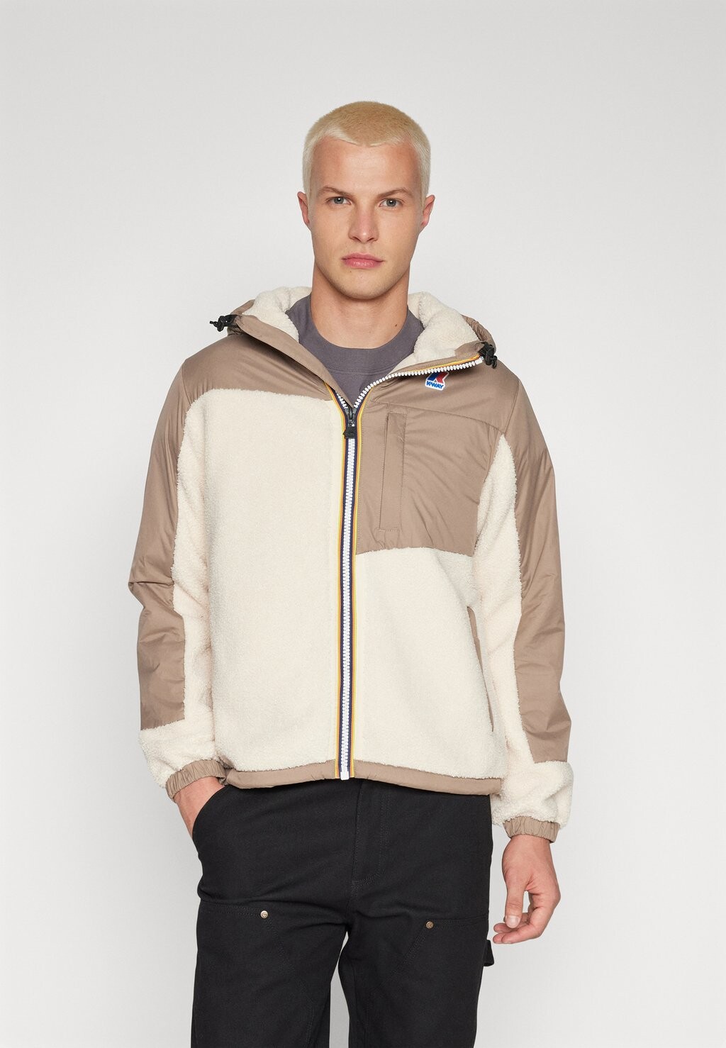 

Зимняя куртка K-Way LE VRAI NEIGE UNISEX BEAR, цвет ecru/beige taupe