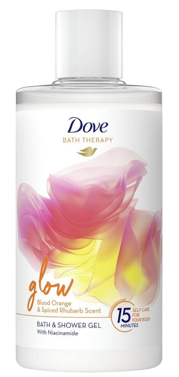 Ванна с пеной Dove Glow, 400 мл hipp ванна с пеной 350 ml