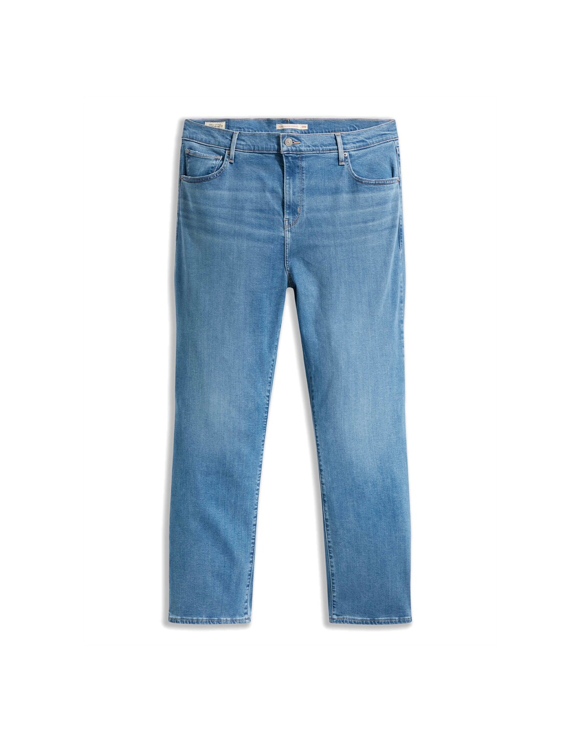 

Прямые джинсы Plus 724 с высокой посадкой Levi's, цвет Blu