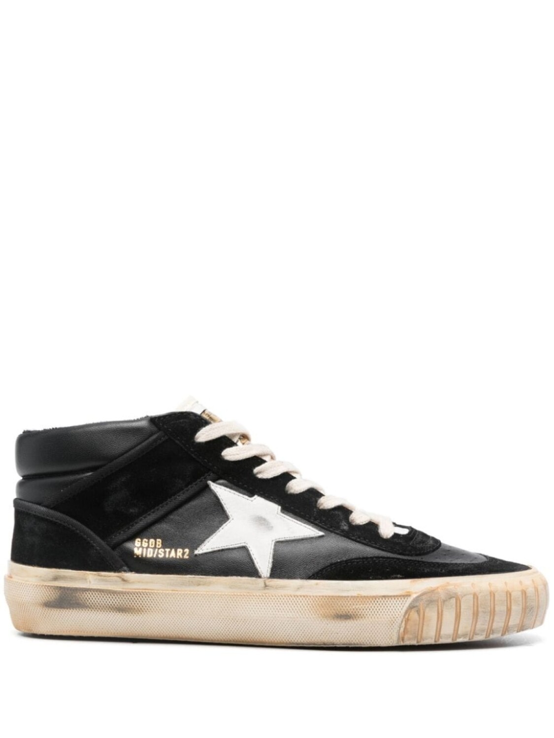 

Golden Goose кеды Mid-Star, черный