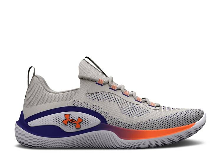 

Кроссовки Under Armour FLOW DYNAMIC 'GREY BLUE ORANGE', серый