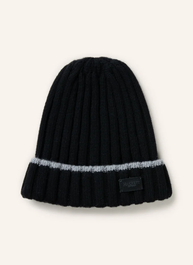 

Кашемировая шапка Hackett London, черный