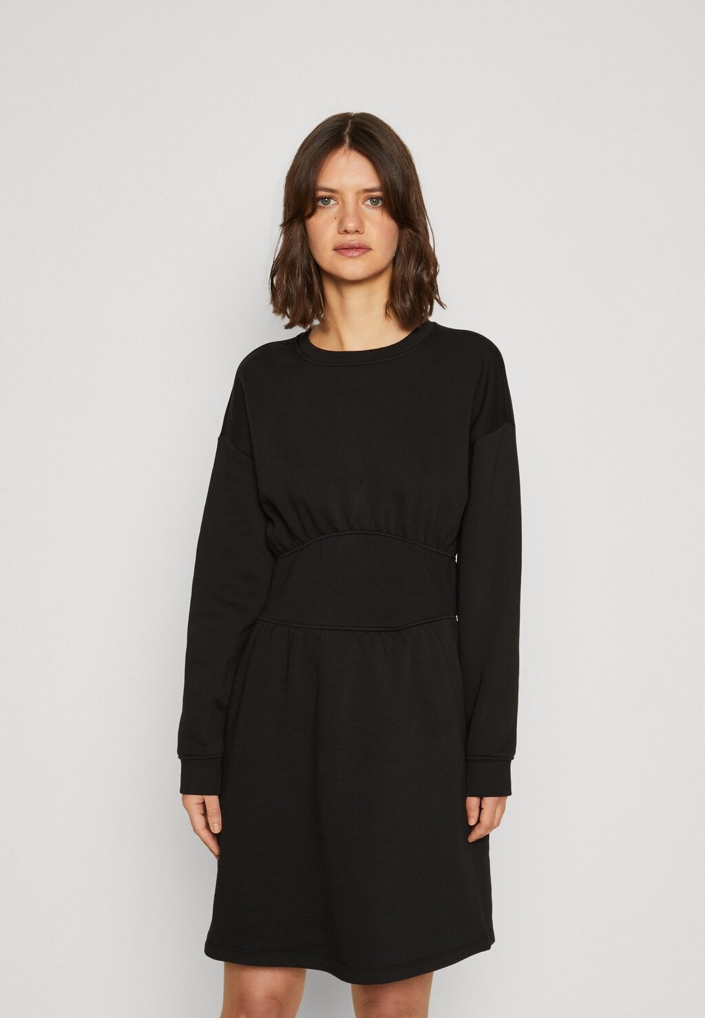 Платье летнее Vmvibe Dress Vero Moda, черный платье летнее vmvibe dress vero moda черный