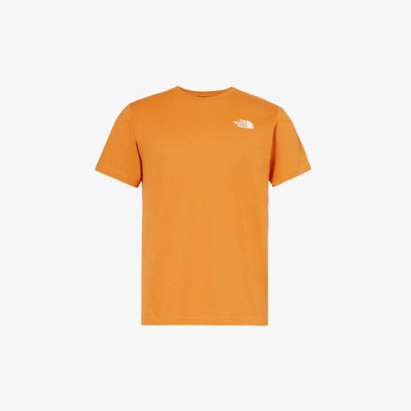 

Футболка redbox из хлопкового джерси с графическим принтом The North Face, цвет desert rust