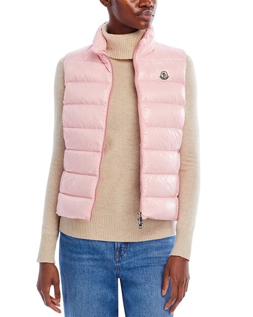 

Пуховой жилет Ghany Moncler, цвет Pink