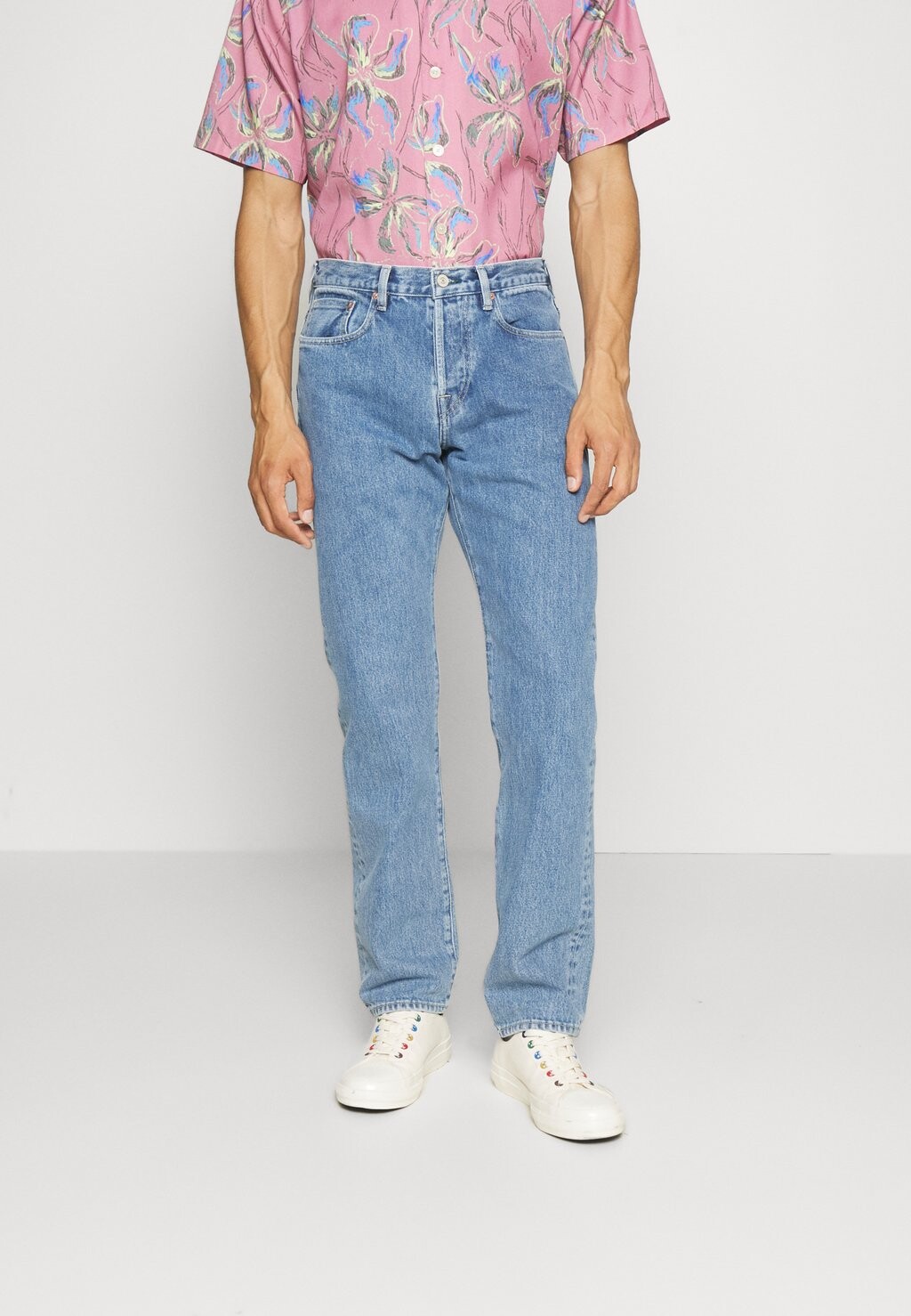 

Джинсы-сигареты STANDARDFIT PS Paul Smith, голубой деним