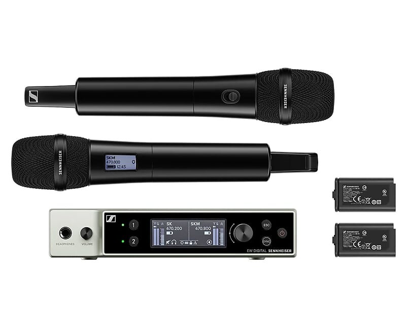 

Микрофонная система Sennheiser EW-DX 835-S SET (Q1-9) Digital UHF Wireless Handheld Microphone Sys