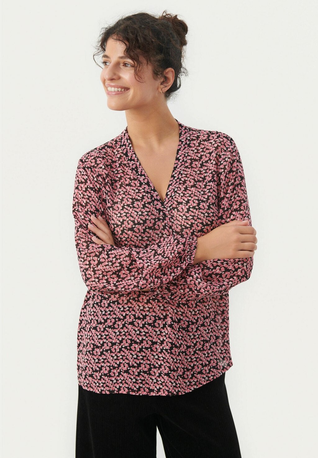

Блузка Part Two DITTE SH, цвет morning glory confetti print