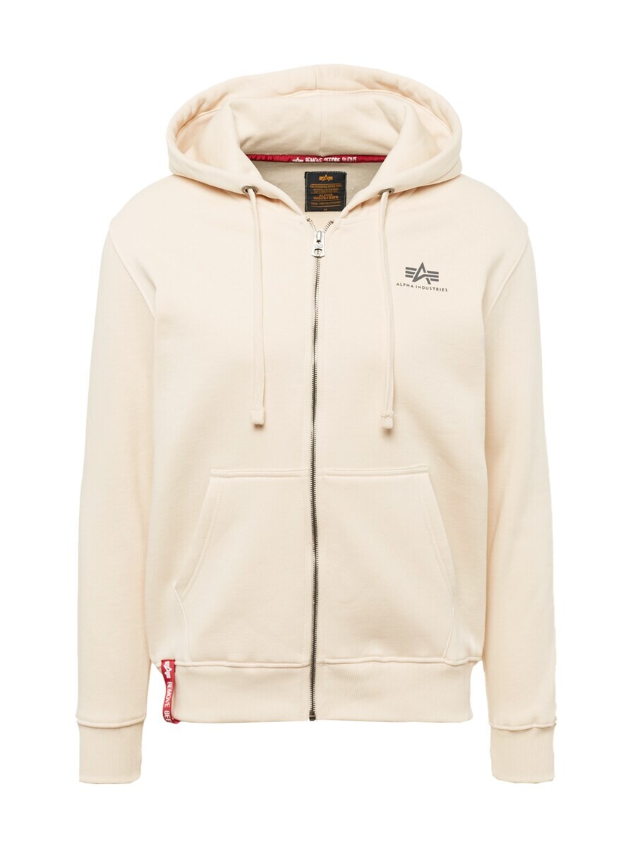 

Худи на молнии Alpha Industries, белый