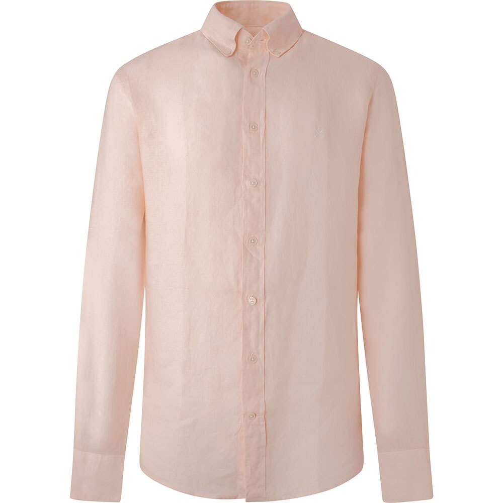 

Рубашка с длинным рукавом Hackett Garment Dyed Bs, оранжевый