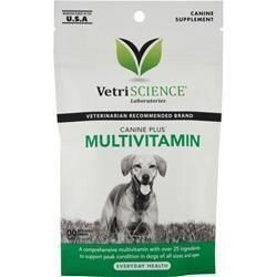 

VetriScience Мультивитамины Canine Plus 30 жевательных резинок