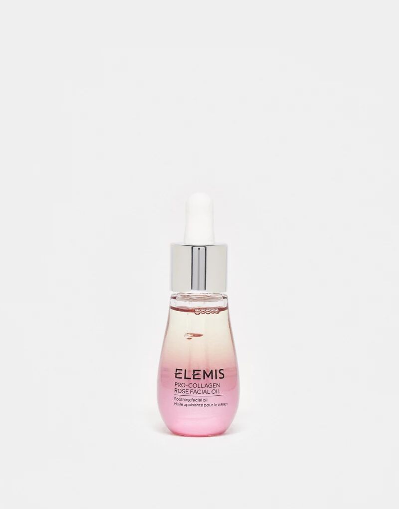 восстанавливающее масло для лица elemis pro collagen marine oil 15 мл Elemis – Pro-Collagen Rose Facial Oil – розовое масло для лица, 15 мл