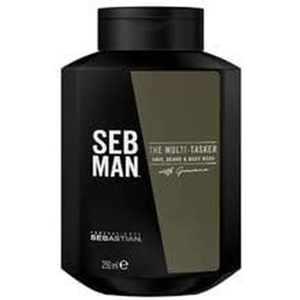 цена Sebastian Man Многоцелевой гель для мытья волос, бороды и тела, 50 мл, Sebastian Professional