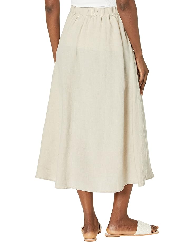 

Юбка Eileen Fisher Gathered Skirt, цвет Undyed Natural