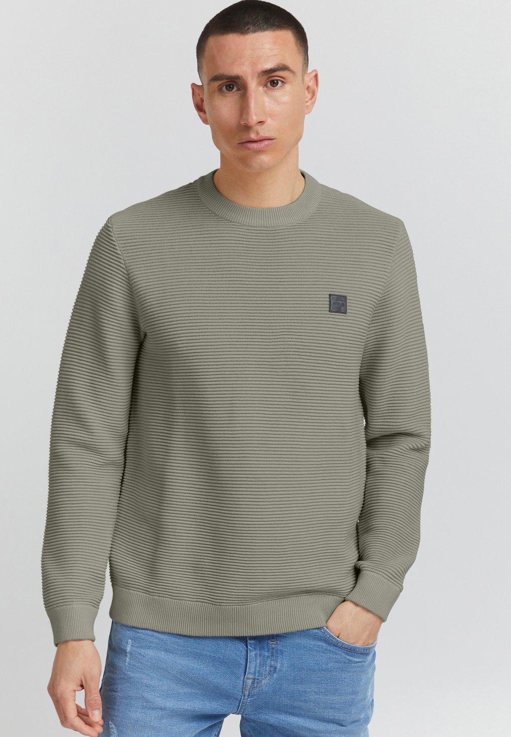 Вязаный свитер SDVALENCIA Solid, цвет vetiver