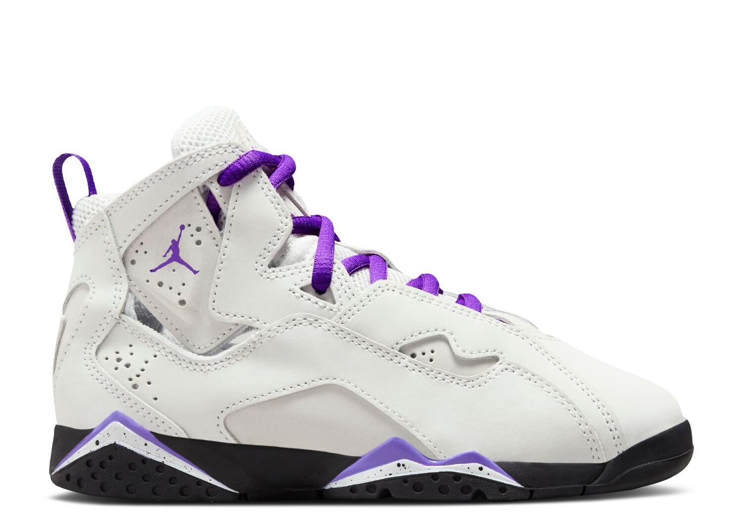

Кроссовки Air Jordan Jordan True Flight Ps 'Base Grey Purple Venom', серый