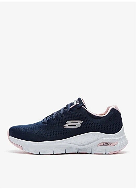 

Темно-сине-розовые женские повседневные туфли Skechers, Розовый