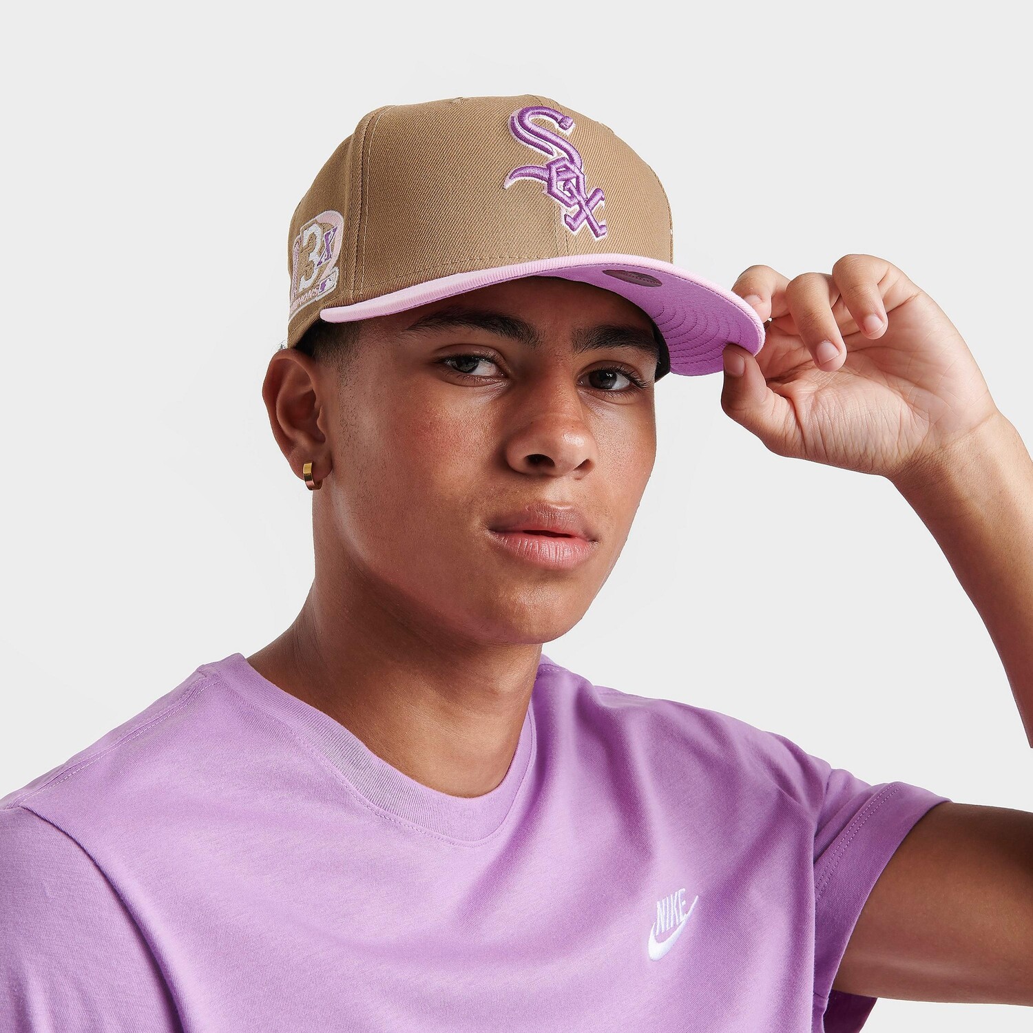 

Кепка New Era Chicago White Sox MLB 9FIFTY Snapback, коричневый