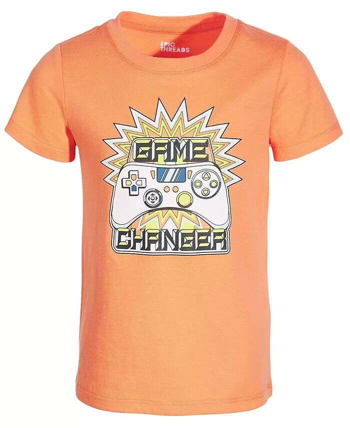 

Футболка с рисунком Little Boys Game Changer Epic Threads, оранжевый