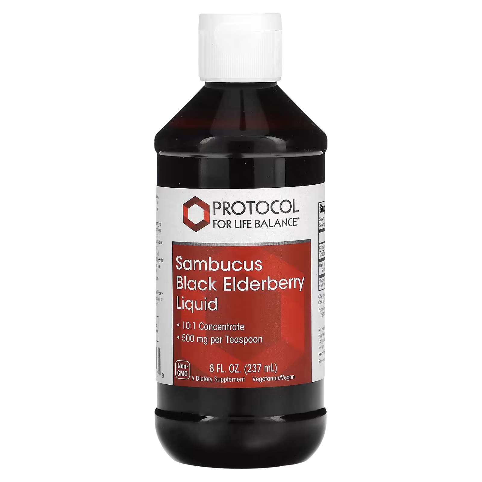 Пищевая добавка Protocol for Life Balance Sambucus Black Elderberry Liquid, 237 мл