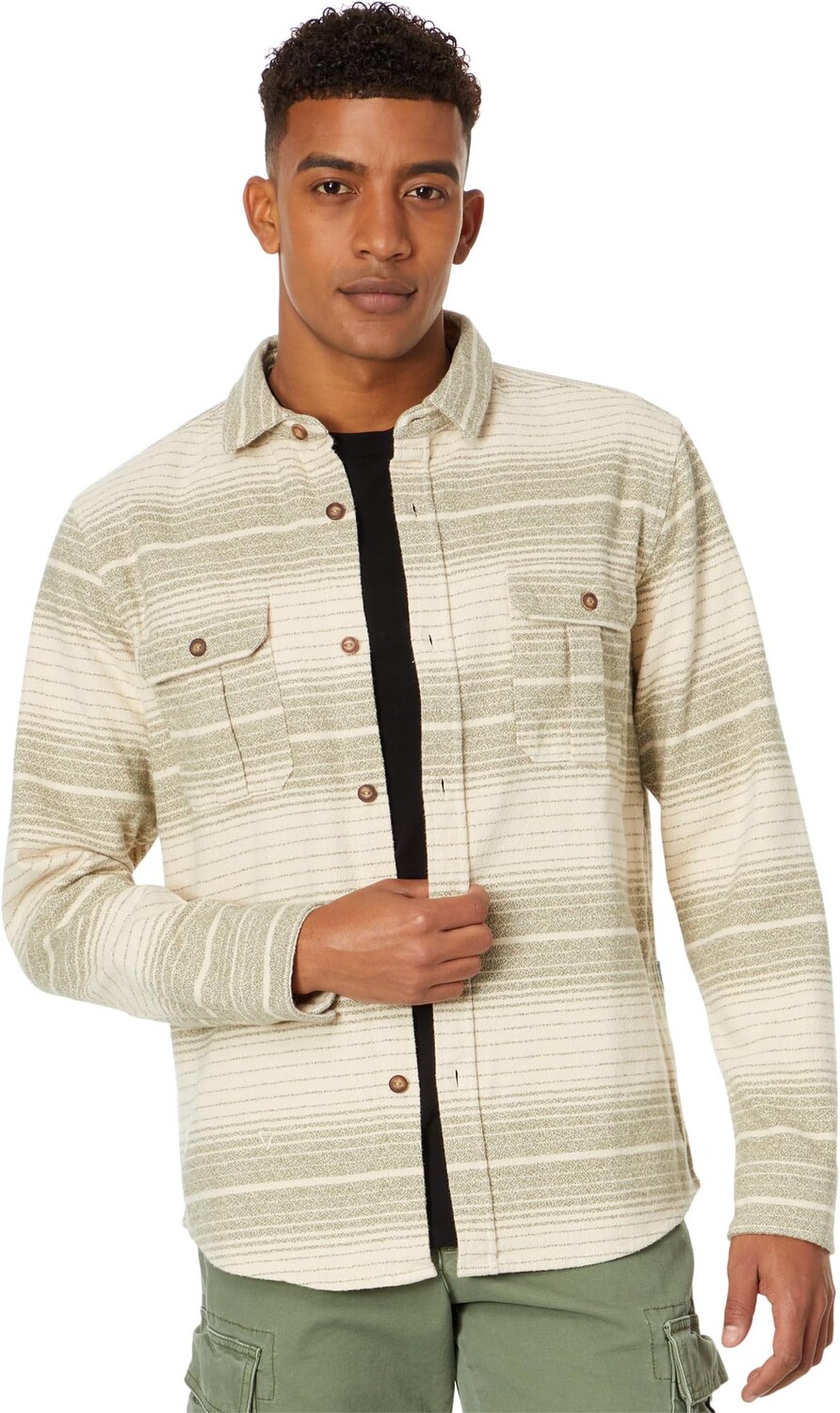 

Рубашка Creators Innovators Eco Long Sleeve Flannel VISSLA, цвет Dune