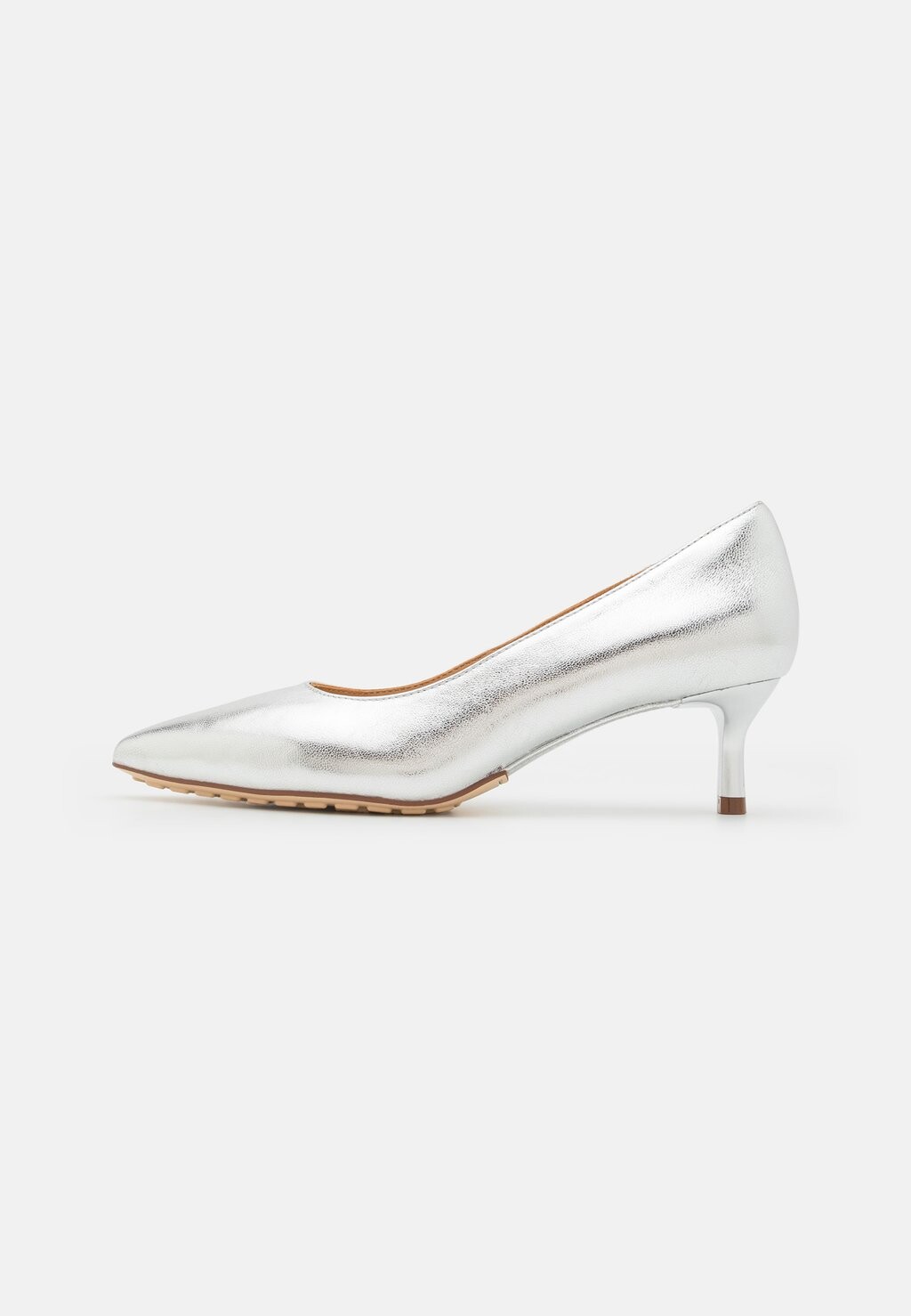 

Туфли ADELA COURT Clarks, серебристого цвета