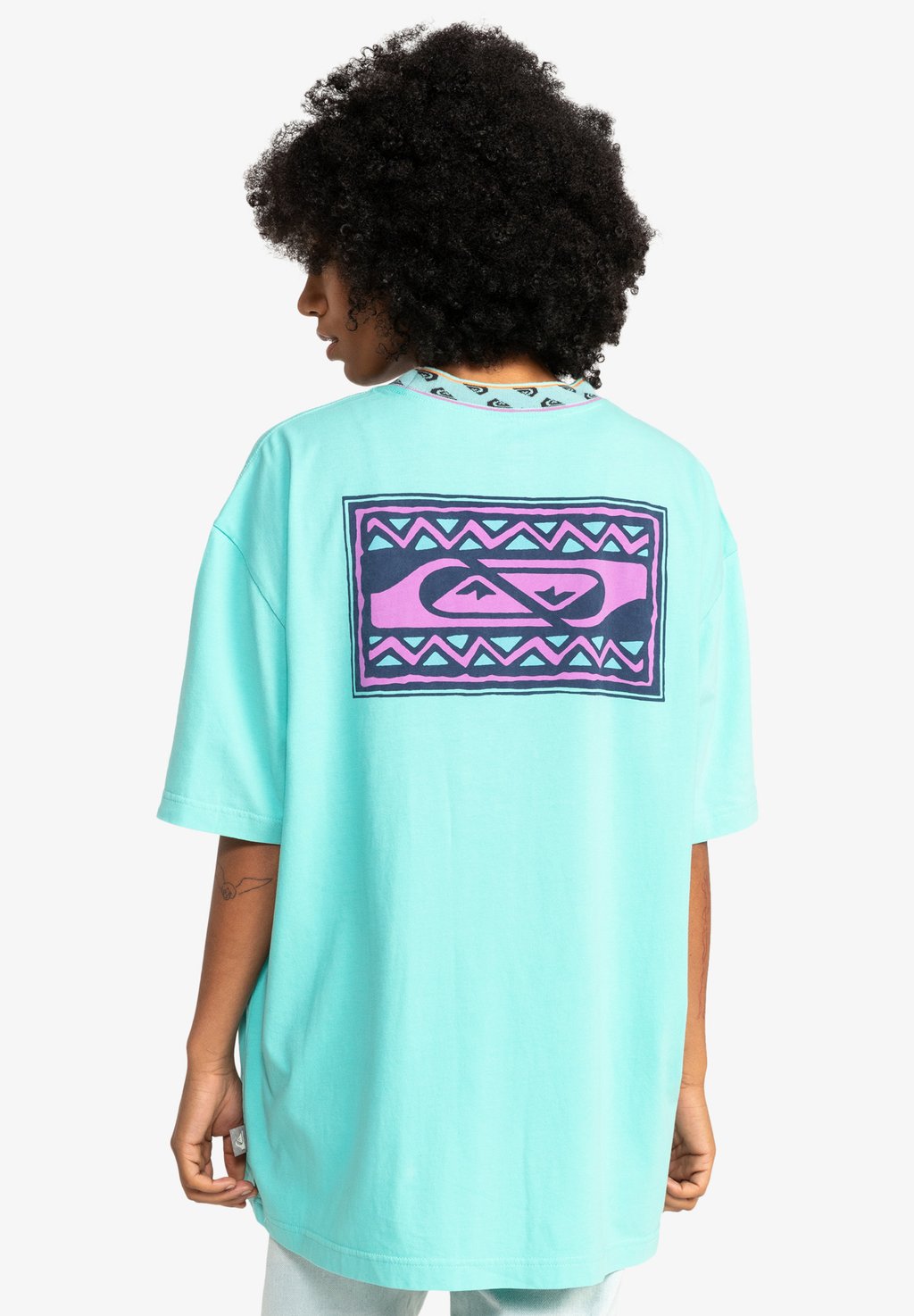 Рубашка с длинным рукавом Quiksilver, цвет aqua sky