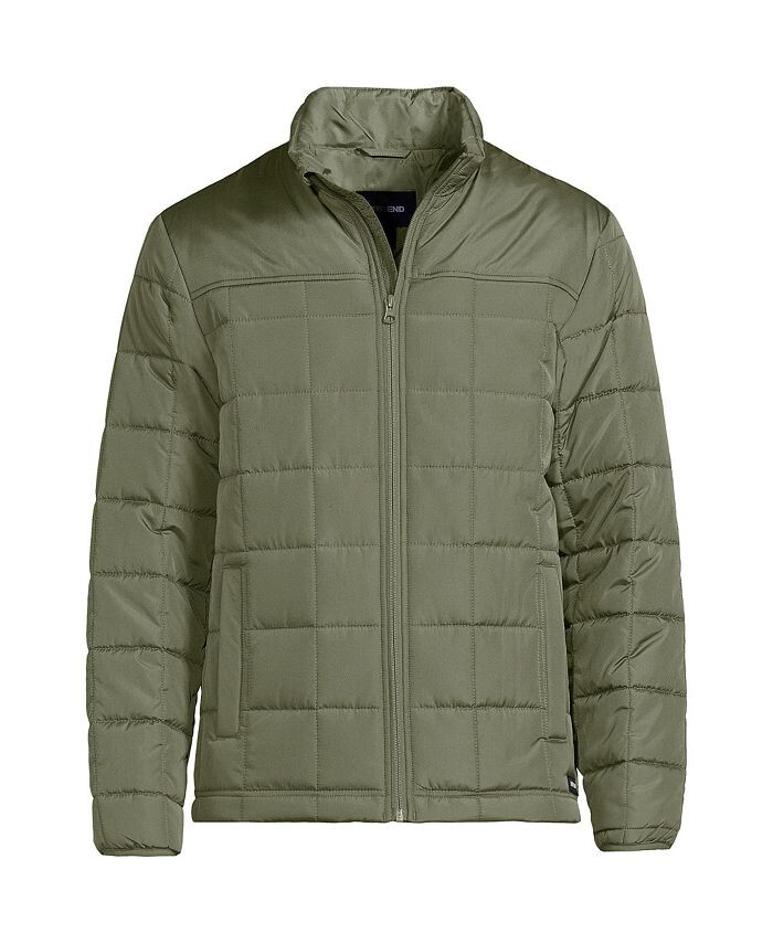 

Мужская утепленная куртка Lands' End, цвет Deep lichen green