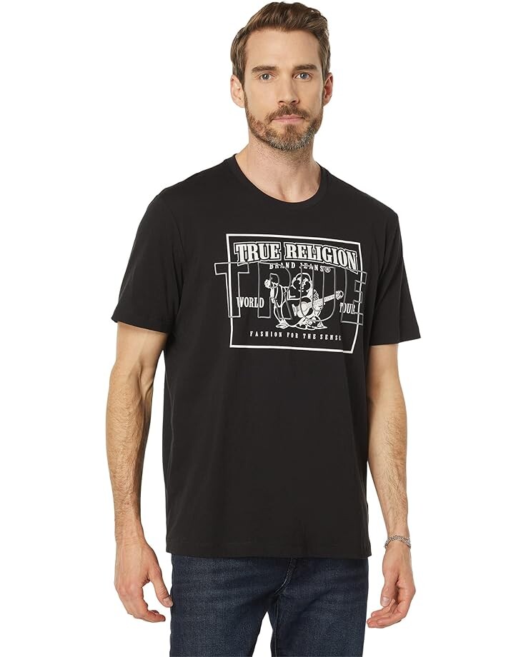 

Футболка True Religion Relaxed True SRS, черный