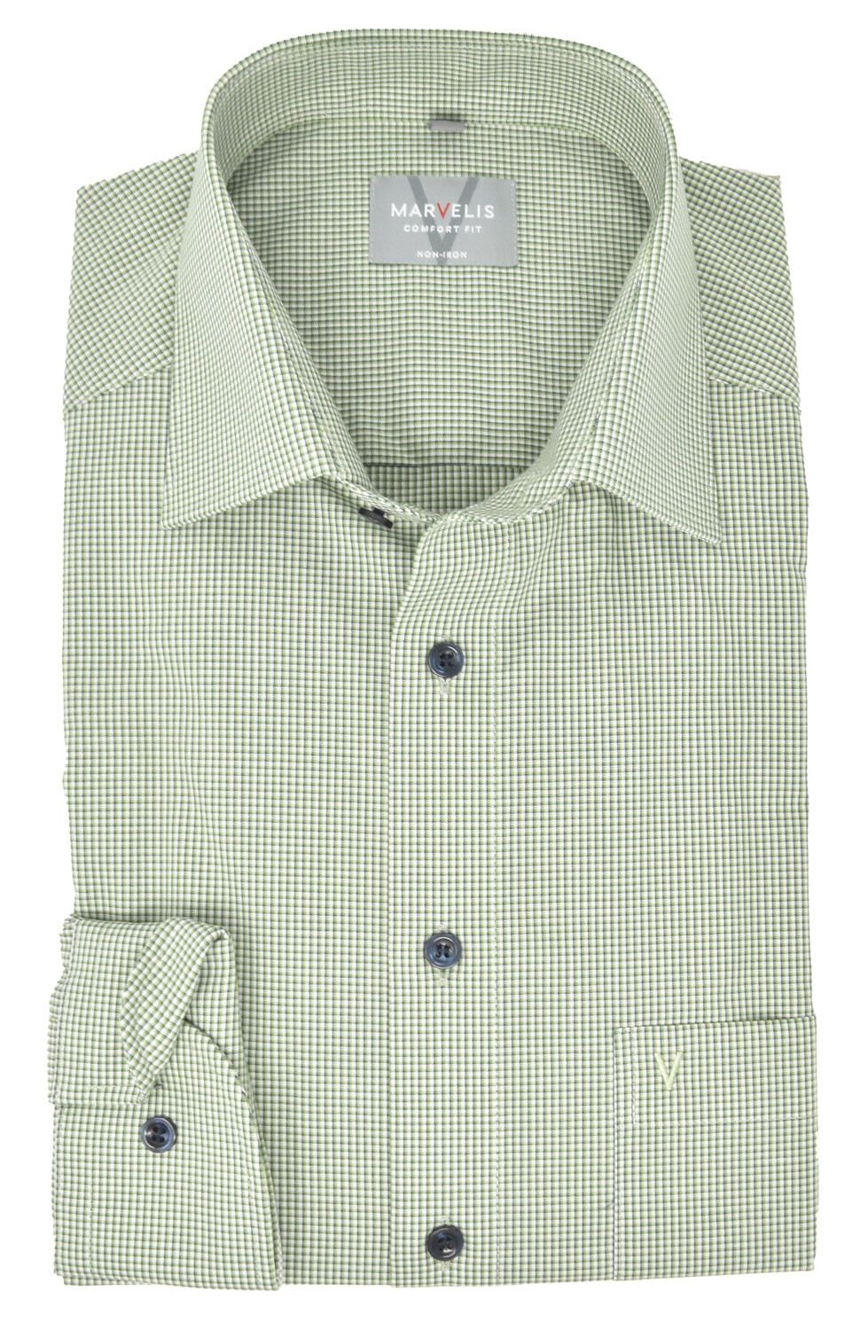

Рубашка MARVELIS Comfort Fit Business, зеленый